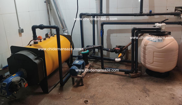 زینه ساخت استخر  1404